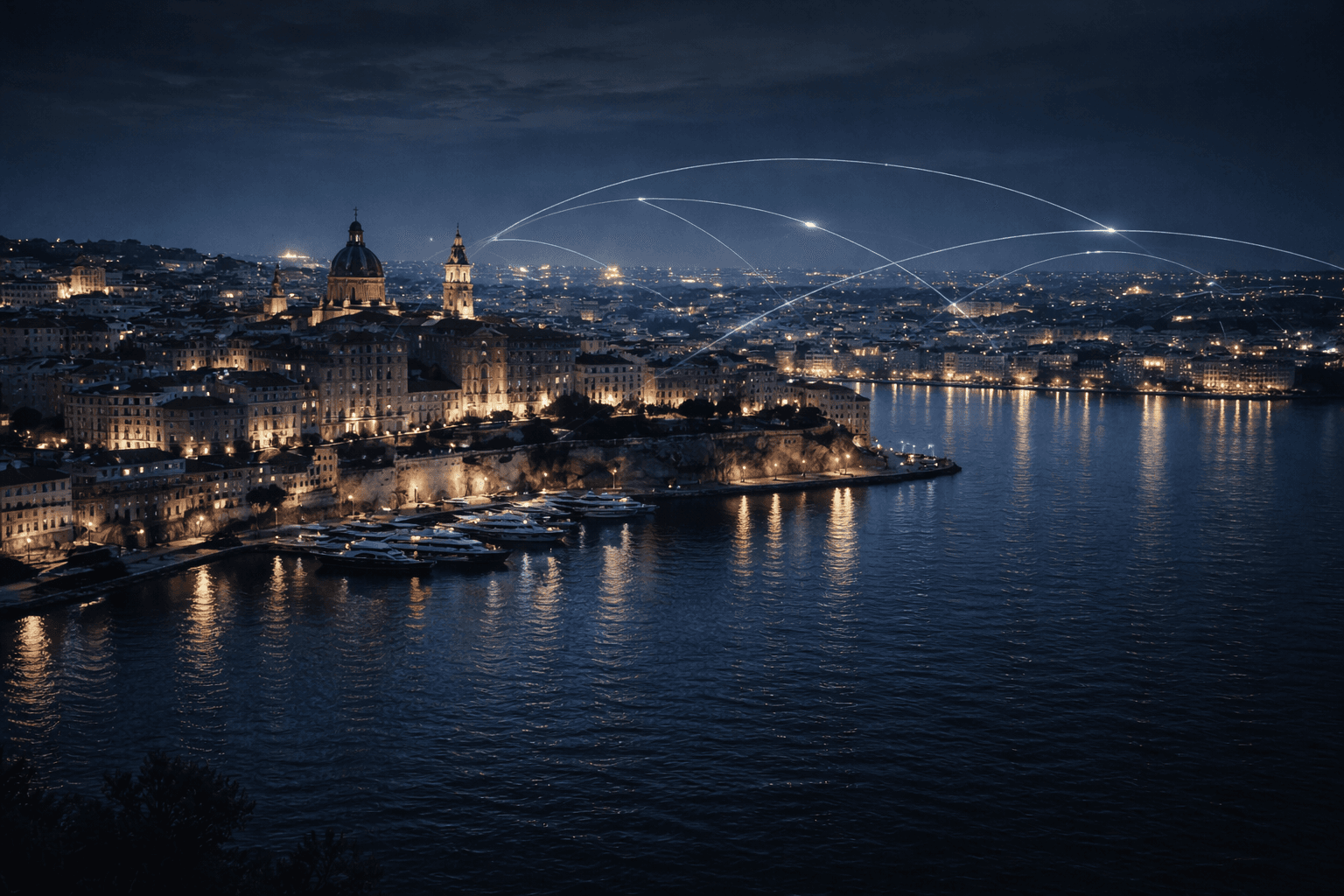 Visual representing stability and growth through financing